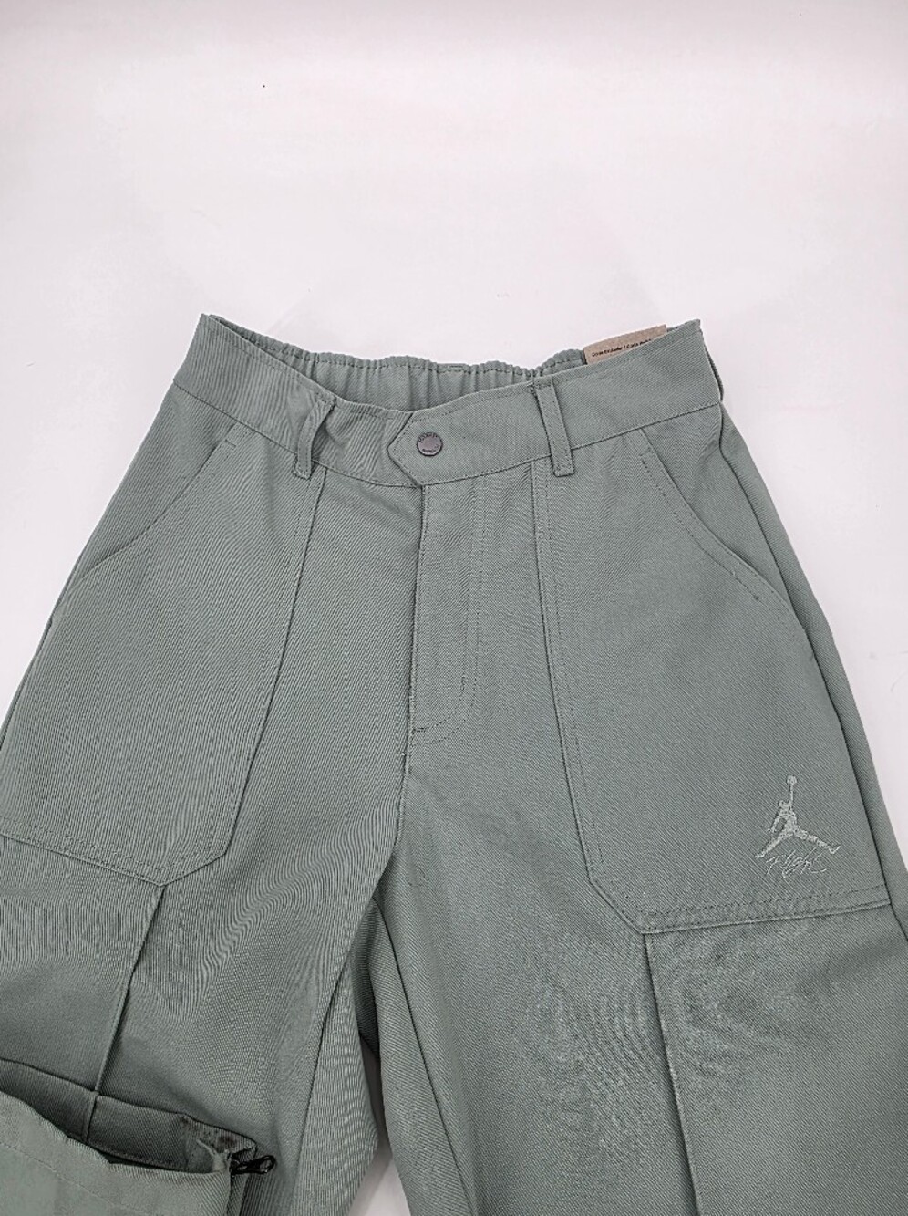 Jordan Women's Woven Trouser Green Pants Standard Fit Size XS NEW - Picture 6 of 13